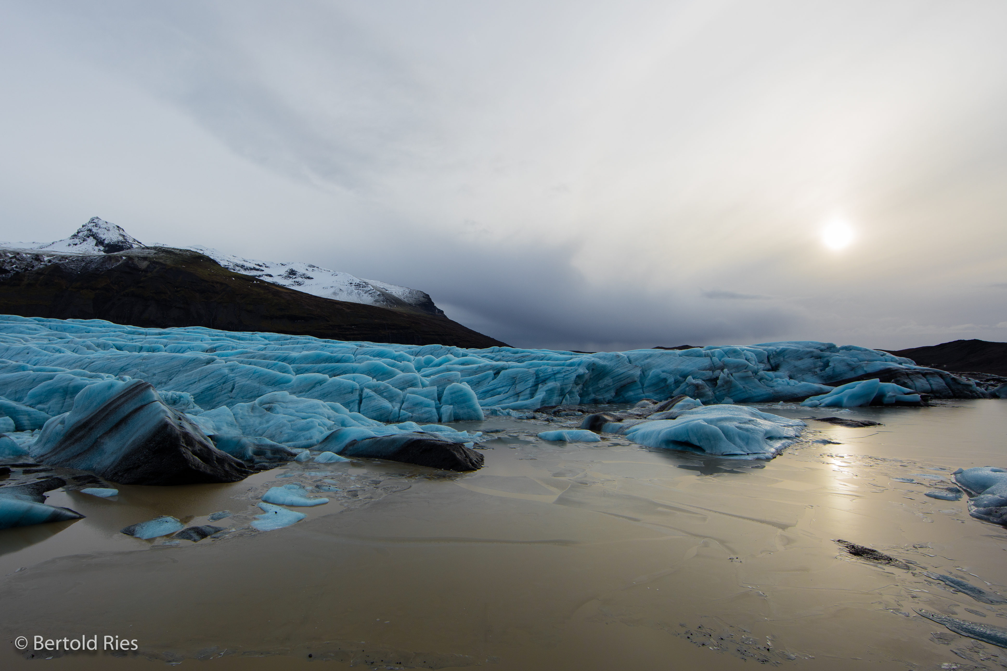 Svinafell Gletscher, Island