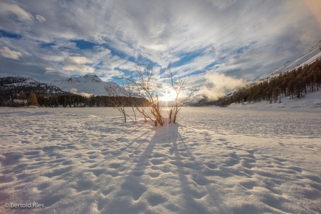 Silsersee, Engadin, Switzerland